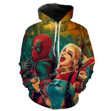 Load image into Gallery viewer, Birds Of Prey Harley Quinn Hoodies Men Women 3D Print Sweatshirts Fashion Harajuku Pullover Cool Hooded Streetwear Coat Jacket