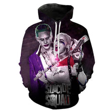 Load image into Gallery viewer, Birds Of Prey Harley Quinn Hoodies Men Women 3D Print Sweatshirts Fashion Harajuku Pullover Cool Hooded Streetwear Coat Jacket