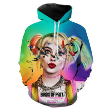 Load image into Gallery viewer, Birds Of Prey Harley Quinn Hoodies Men Women 3D Print Sweatshirts Fashion Harajuku Pullover Cool Hooded Streetwear Coat Jacket