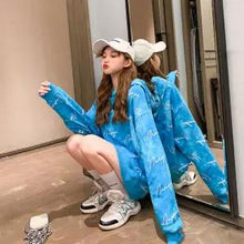 Load image into Gallery viewer, Ulzzang winter women&#39;s sweatshirt Harajuku printing hooded sweatshirt autumn bf long-sleeved loose Pullovers hoodie funny female